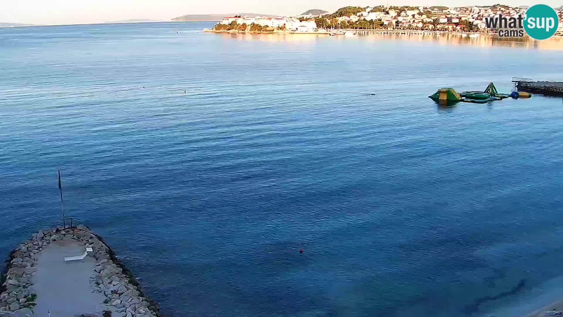 Web kamera Plaža Podstrana – Pogled uživo