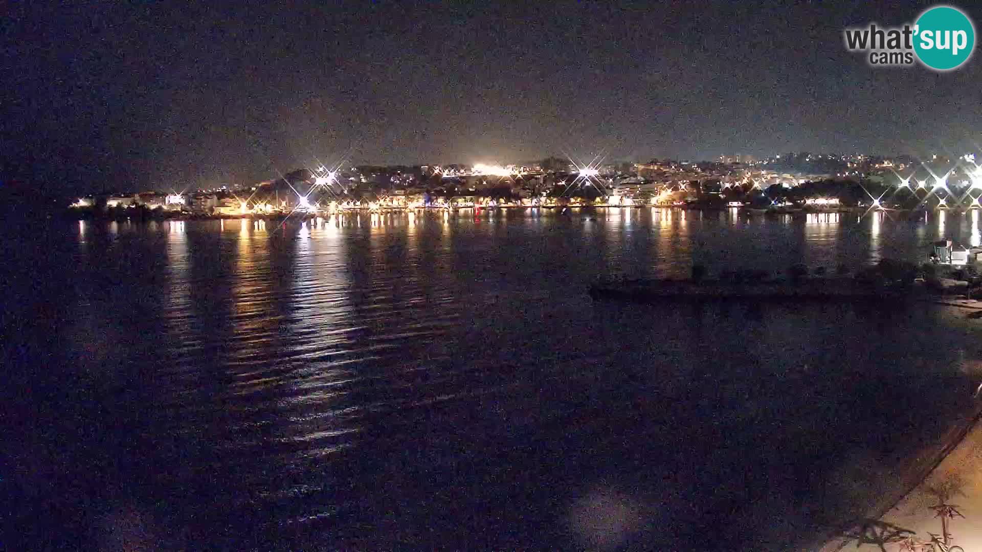 Webcam plage de Podstrana – Vue en direct depuis Hotel Split