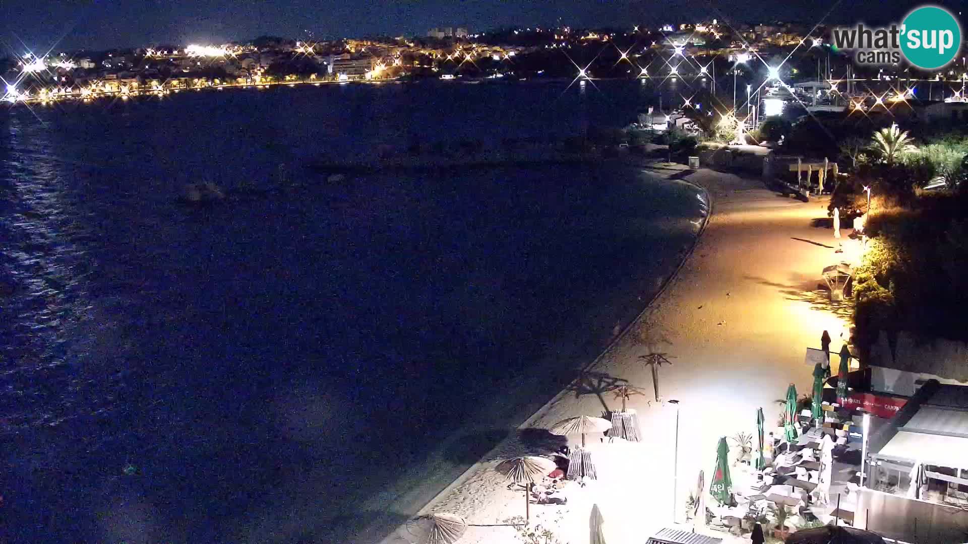 Spletna kamera Plaža Podstrana – Pogled v živo