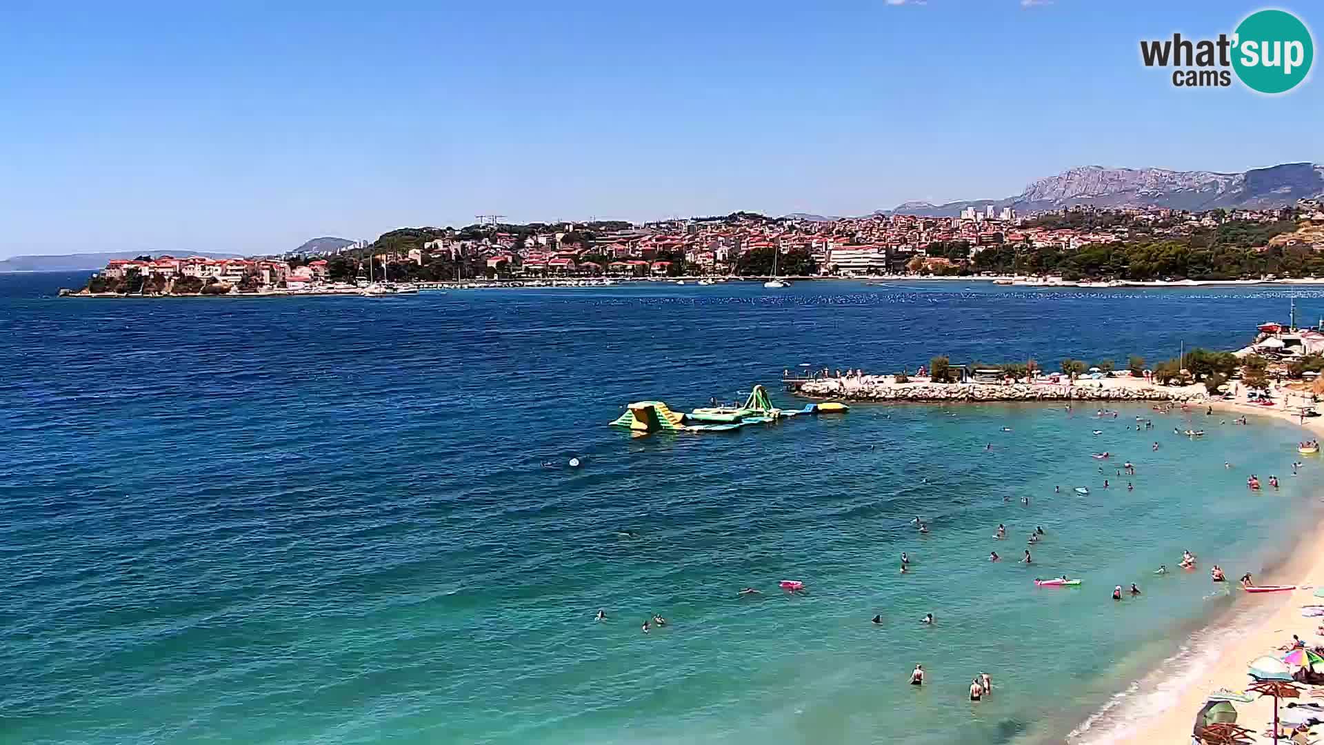 Podstrana Strand Webcam – Liveblick vom Hotel Split