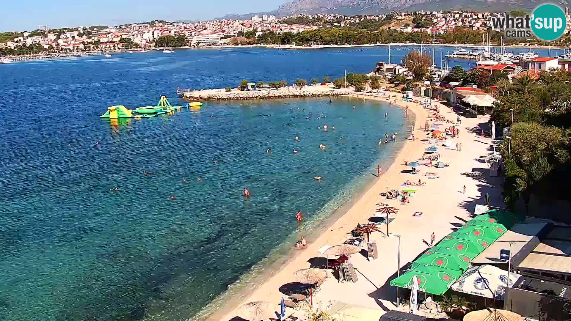 Webcam Playa de Podstrana – Vista en directo desde Hotel Split
