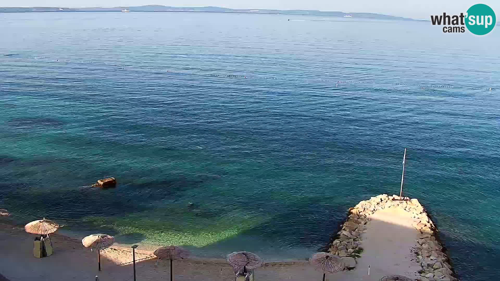 Webcam Spiaggia di Podstrana – Diretta dall’Hotel Split