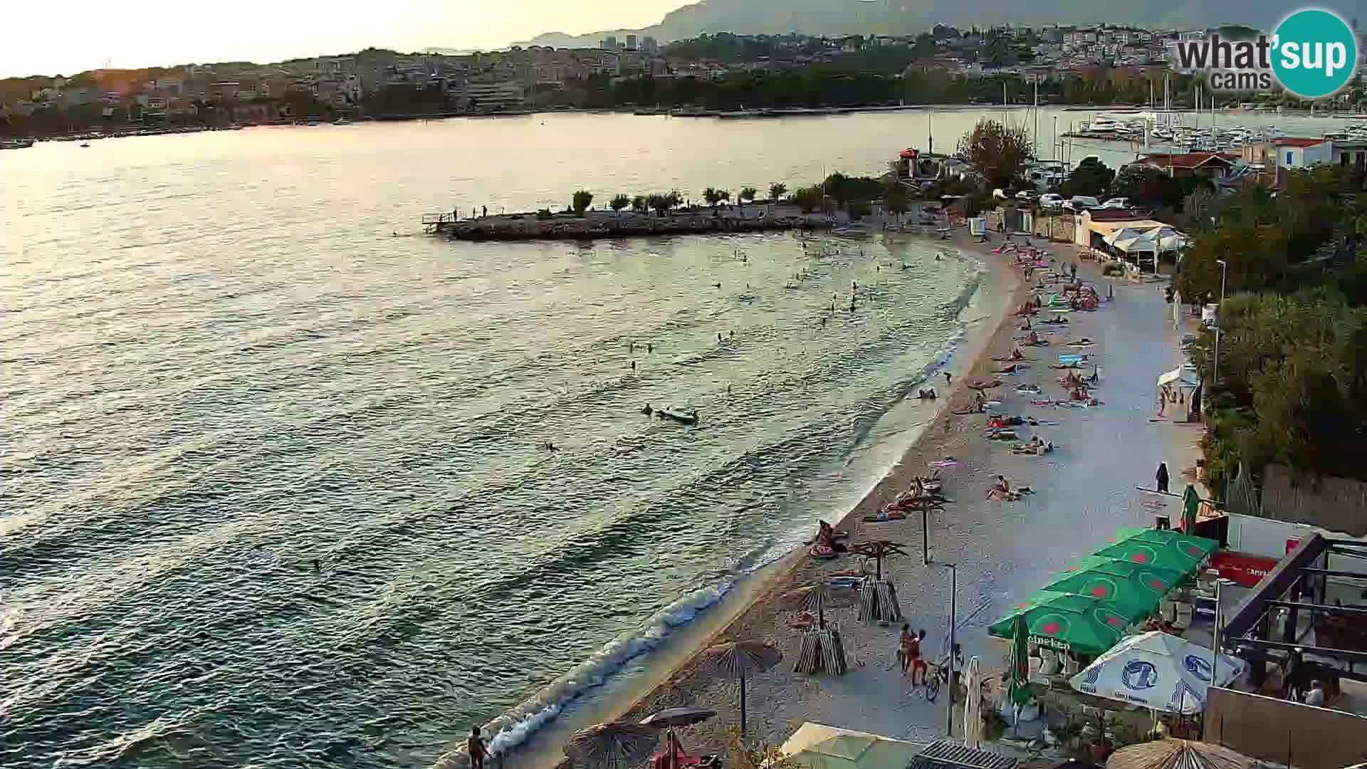 Webcam plage de Podstrana – Vue en direct depuis Hotel Split