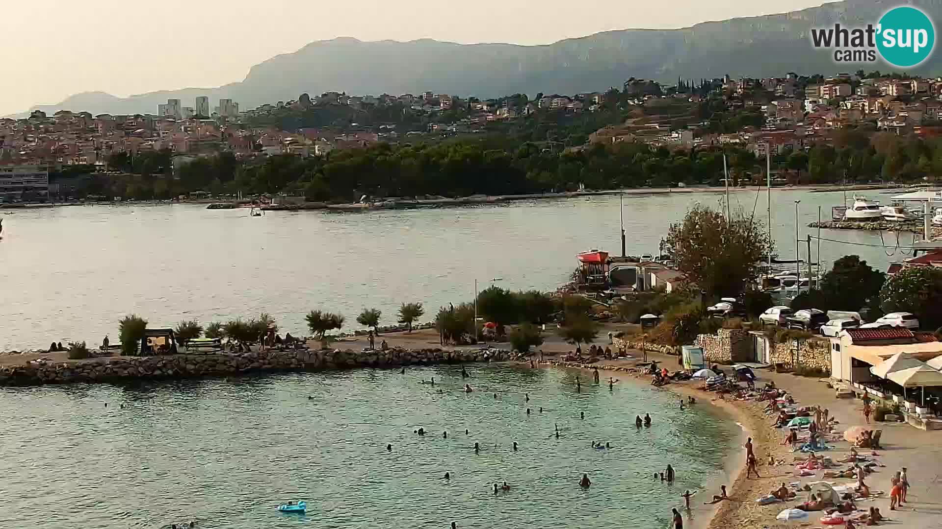 Podstrana Strand Webcam – Liveblick vom Hotel Split