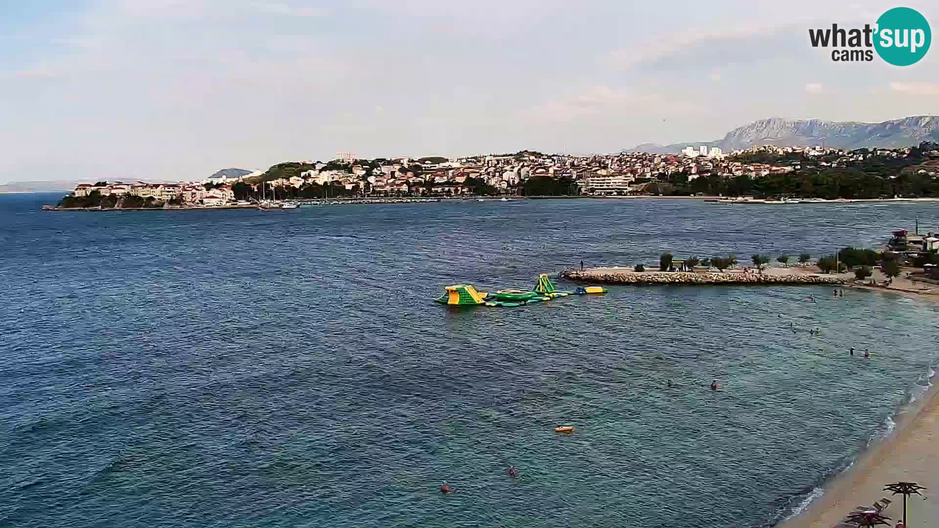 Web kamera Plaža Podstrana – Pogled uživo