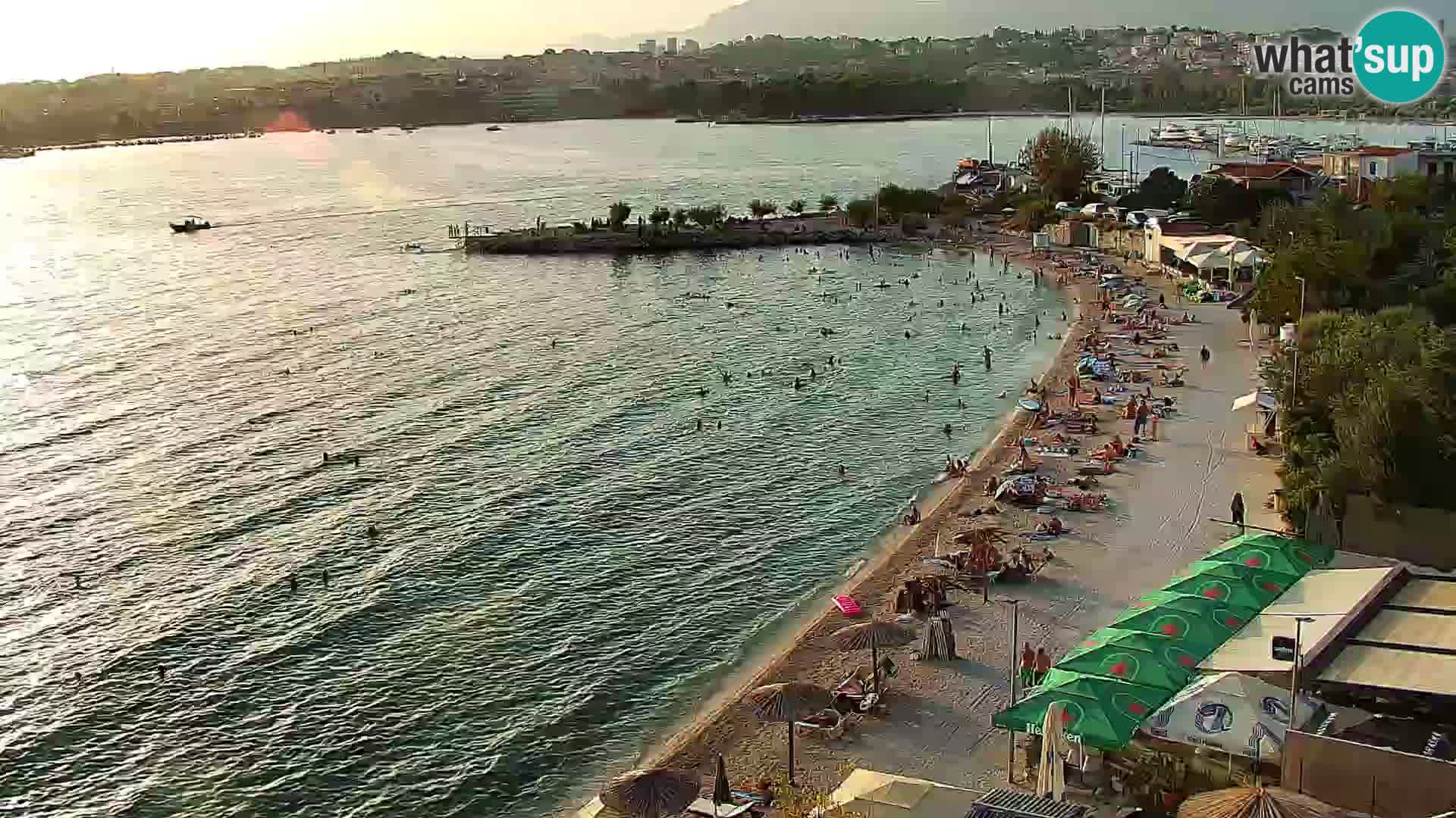 Webcam Playa de Podstrana – Vista en directo desde Hotel Split