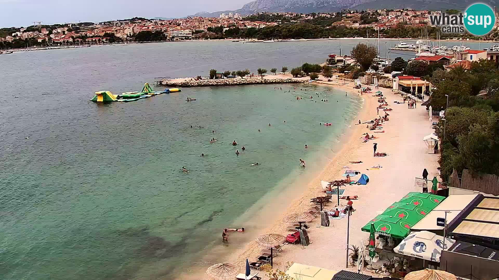 Webcam Spiaggia di Podstrana – Diretta dall’Hotel Split