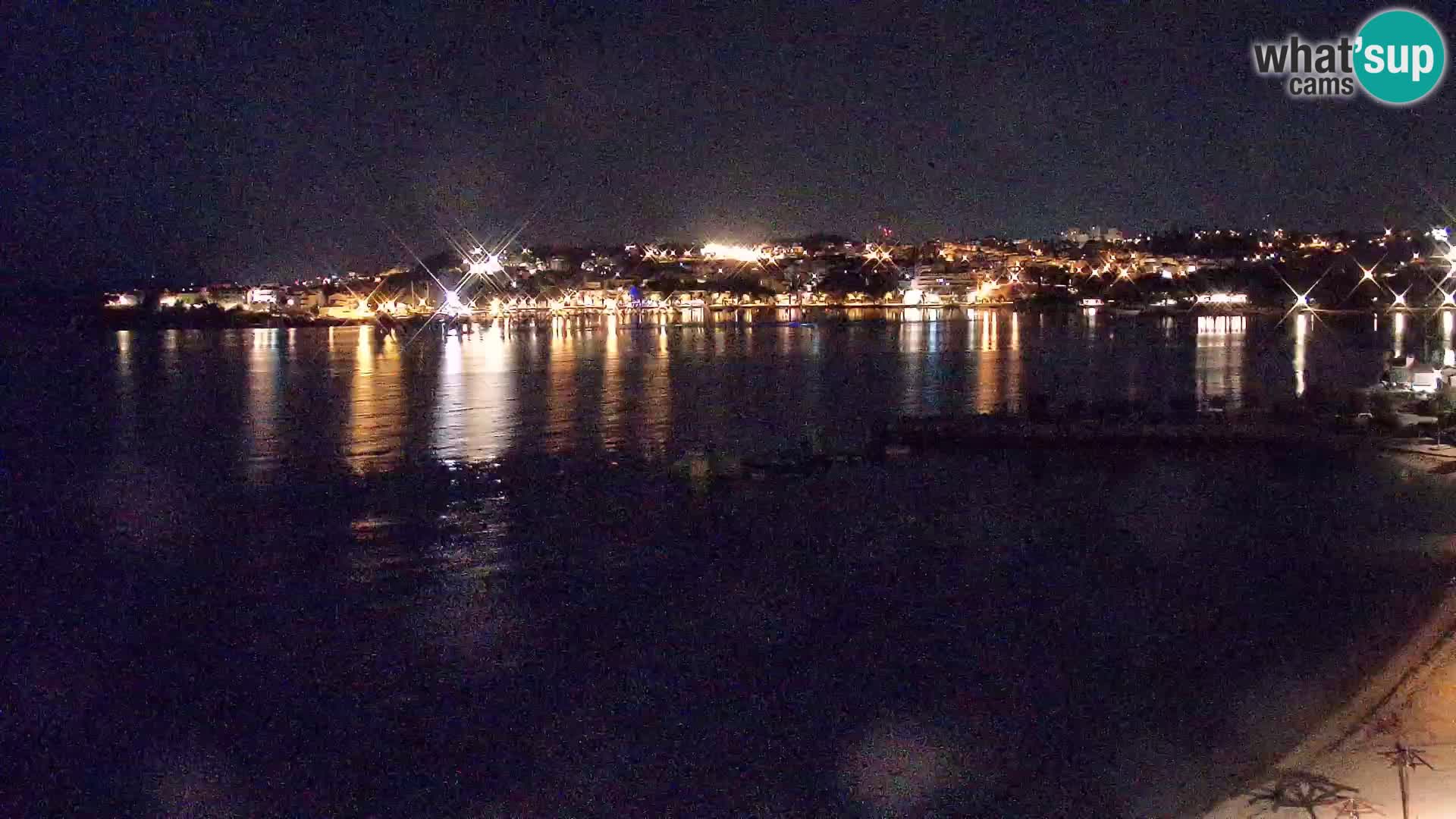 Webcam plage de Podstrana – Vue en direct depuis Hotel Split
