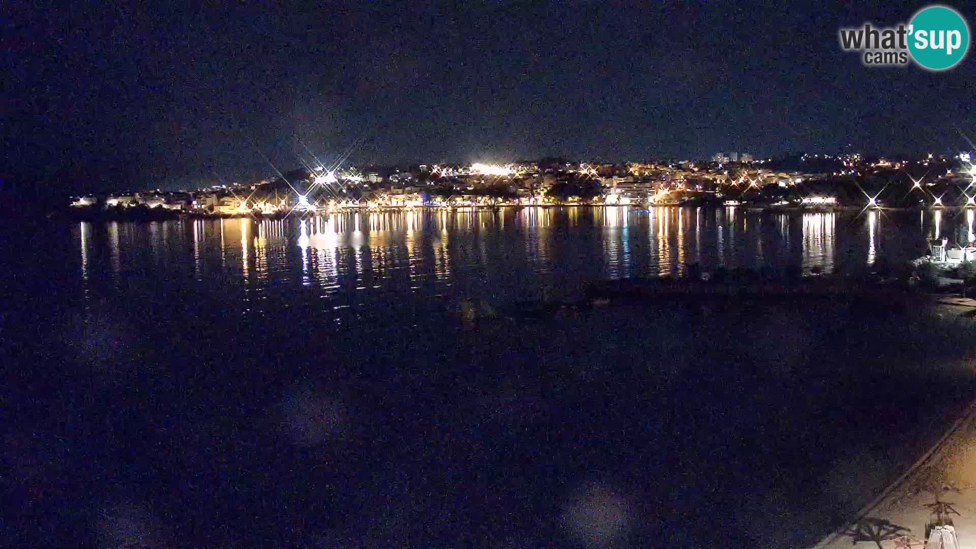Webcam plage de Podstrana – Vue en direct depuis Hotel Split