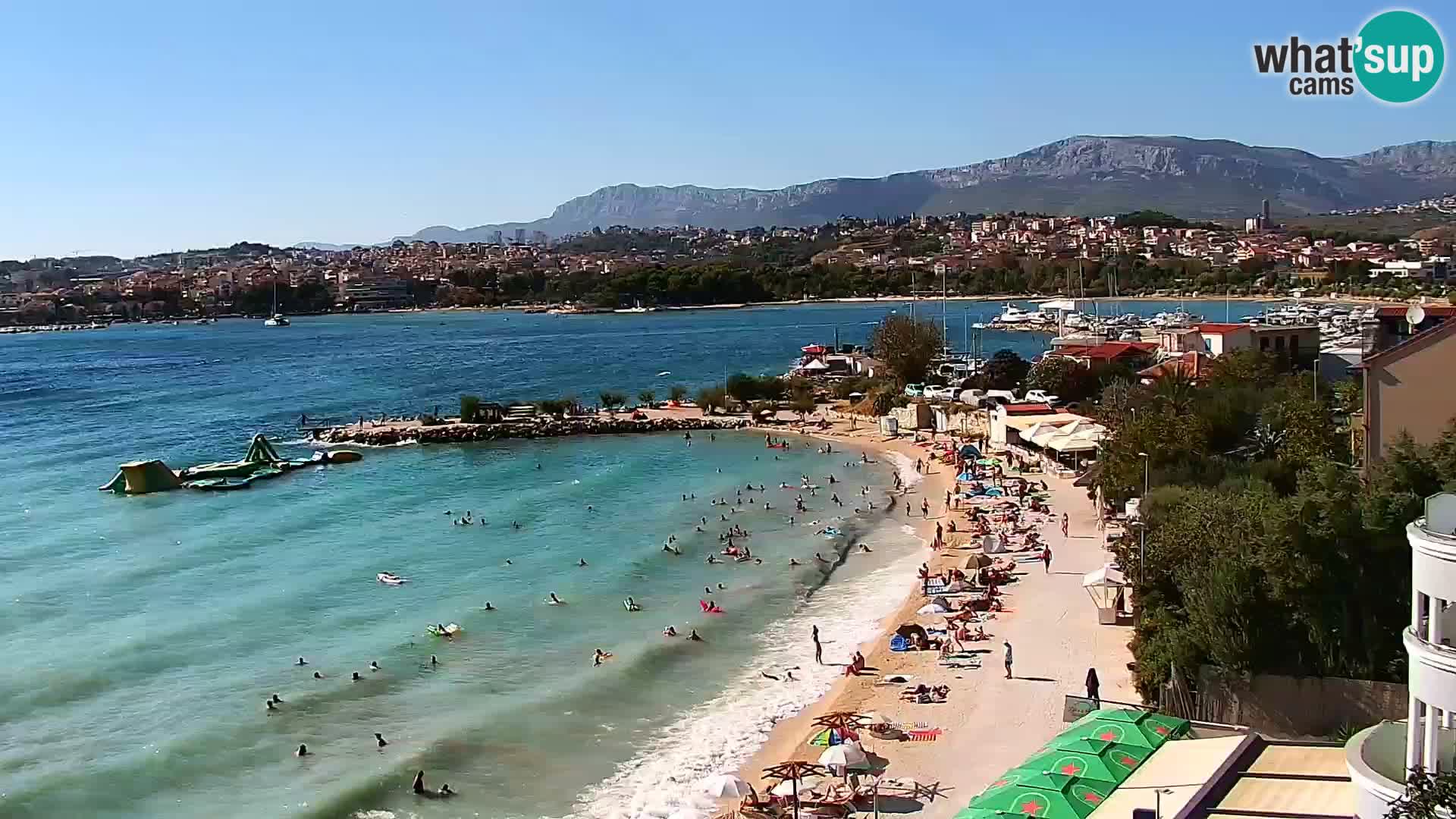 Webcam Spiaggia di Podstrana – Diretta dall’Hotel Split