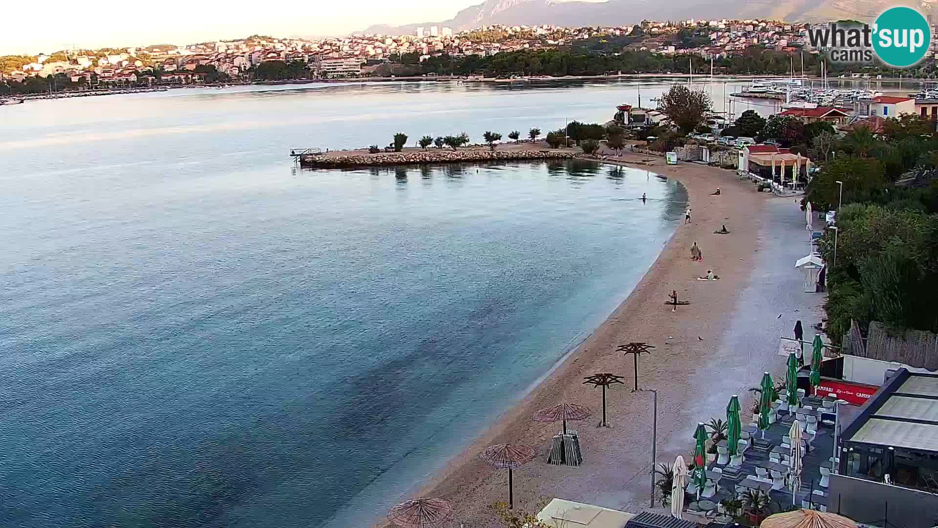 Podstrana Strand Webcam – Liveblick vom Hotel Split