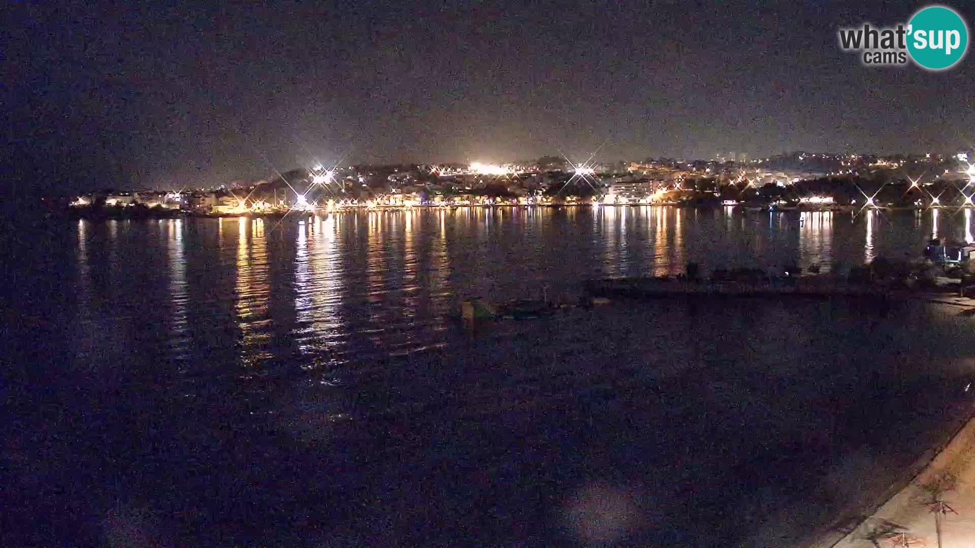 Webcam plage de Podstrana – Vue en direct depuis Hotel Split