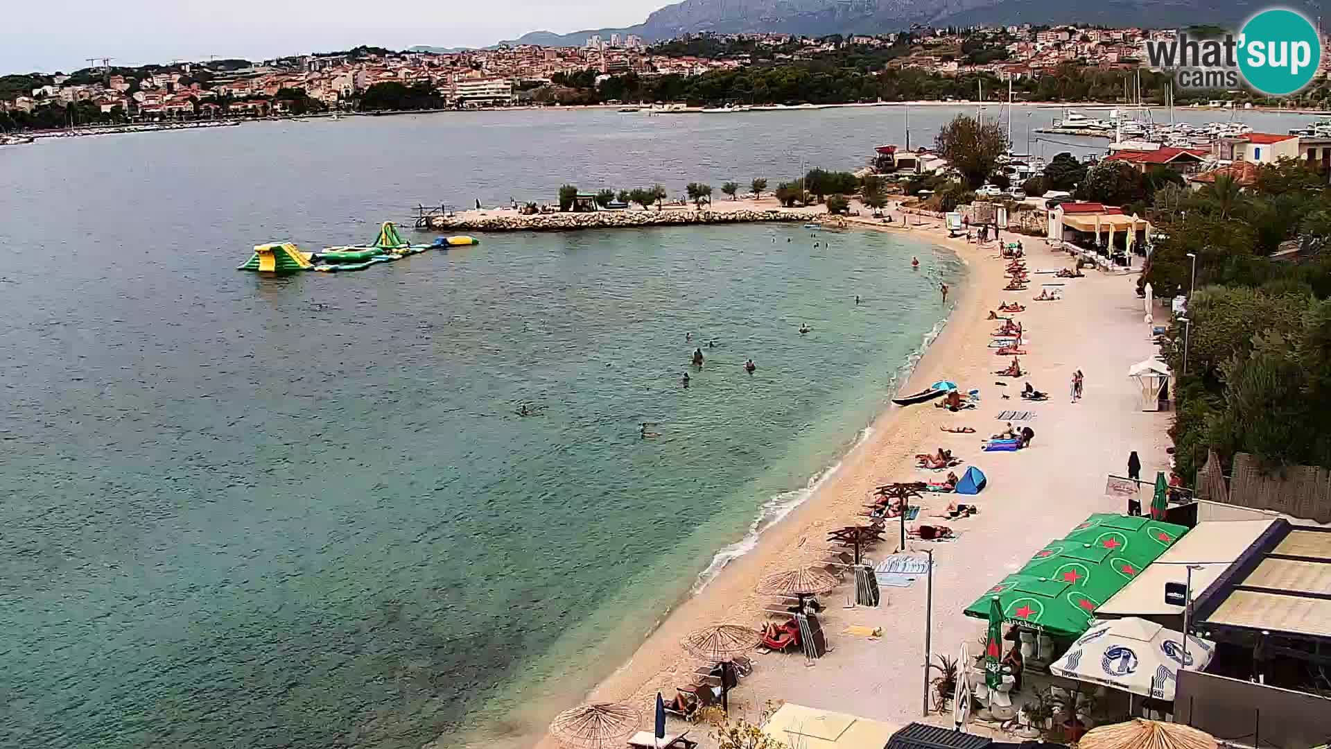 Podstrana Strand Webcam – Liveblick vom Hotel Split
