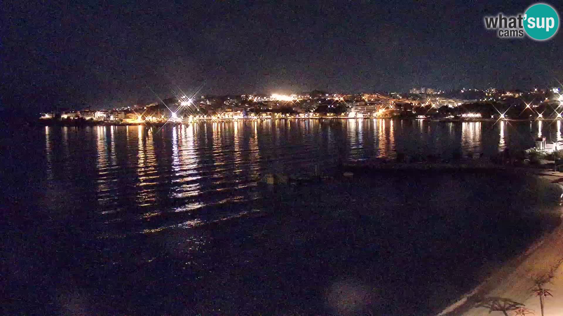 Webcam plage de Podstrana – Vue en direct depuis Hotel Split
