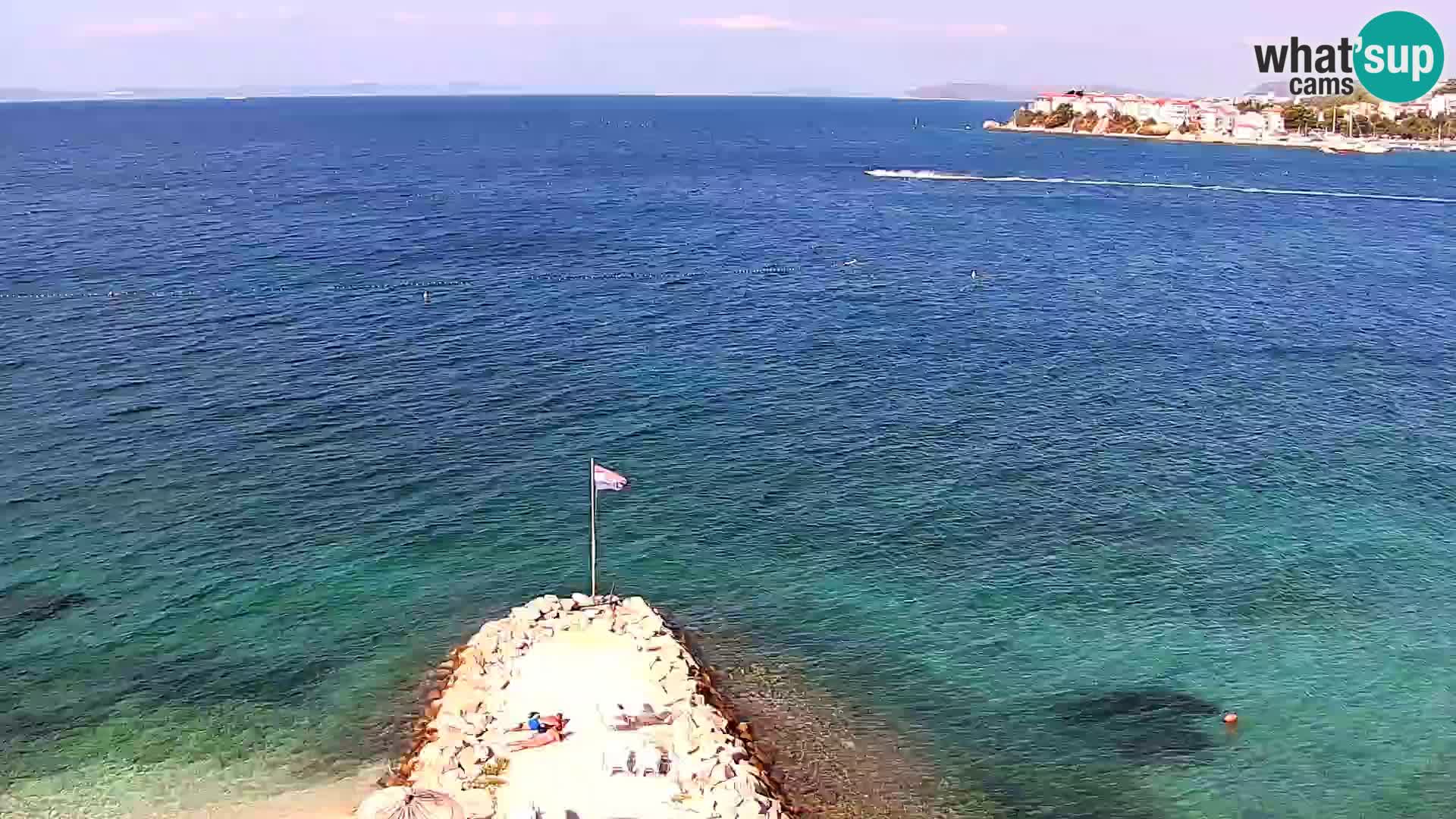 Webcam plage de Podstrana – Vue en direct depuis Hotel Split