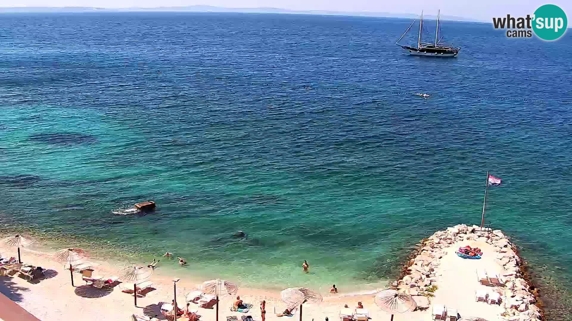 Podstrana Beach Webcam – Live View from Hotel Split