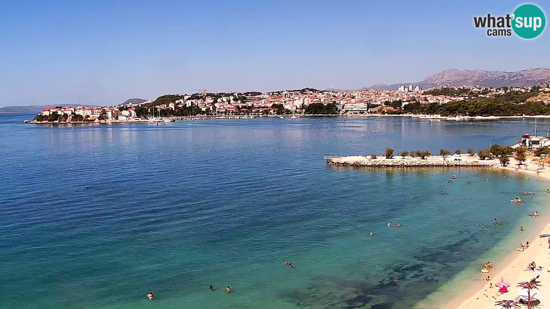 Webcam Spiaggia di Podstrana – Diretta dall’Hotel Split