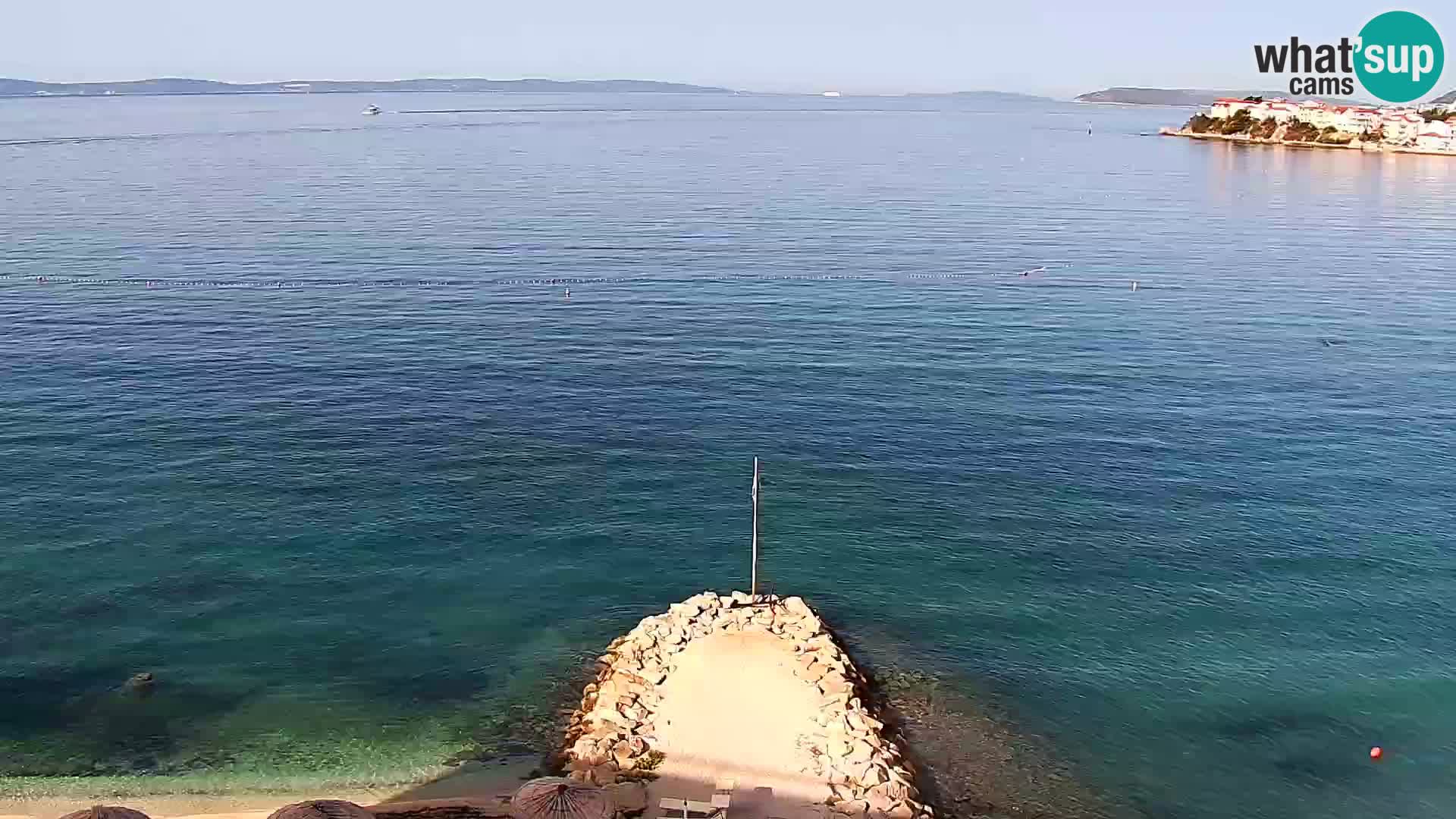 Podstrana Strand Webcam – Liveblick vom Hotel Split