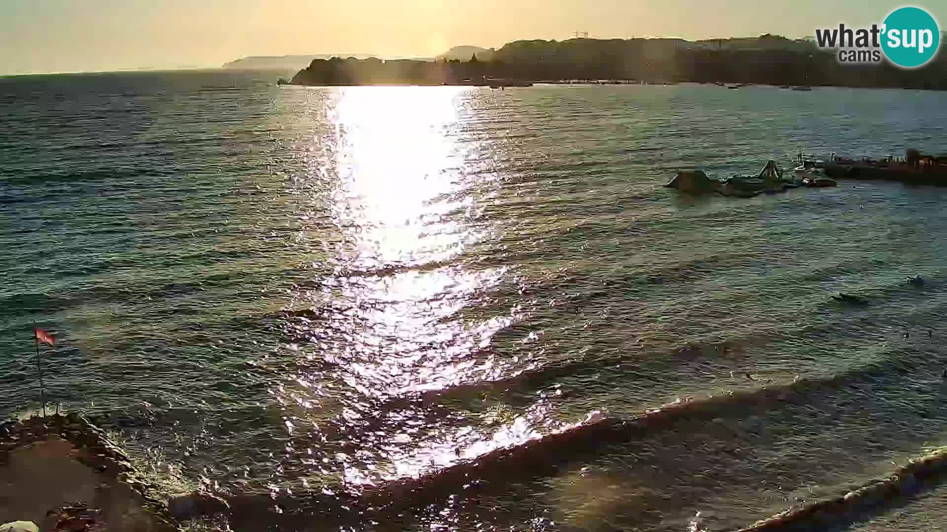 Webcam plage de Podstrana – Vue en direct depuis Hotel Split