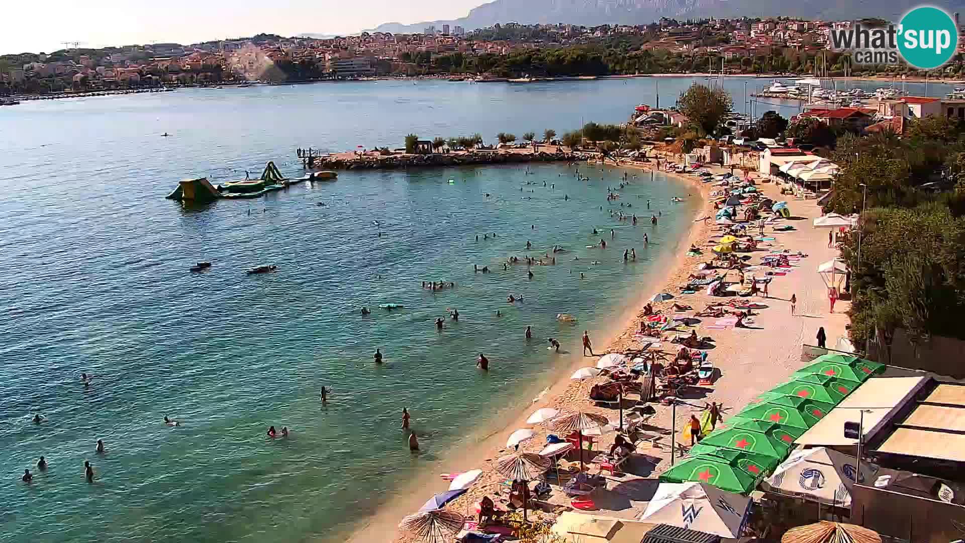 Podstrana Strand Webcam – Liveblick vom Hotel Split