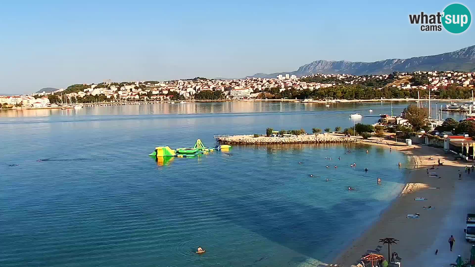 Podstrana Beach Webcam – Live View from Hotel Split