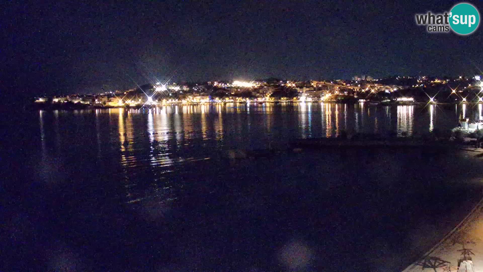 Webcam plage de Podstrana – Vue en direct depuis Hotel Split