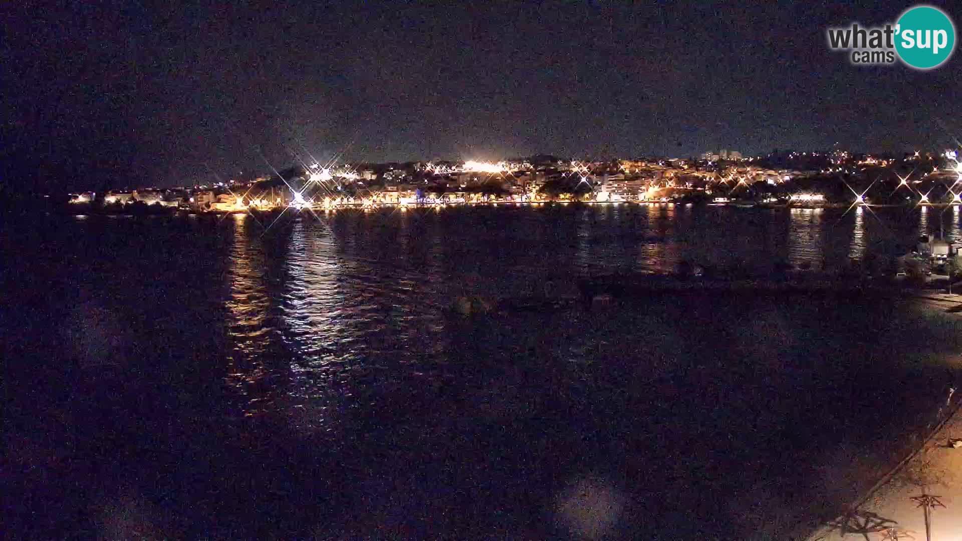 Webcam Playa de Podstrana – Vista en directo desde Hotel Split