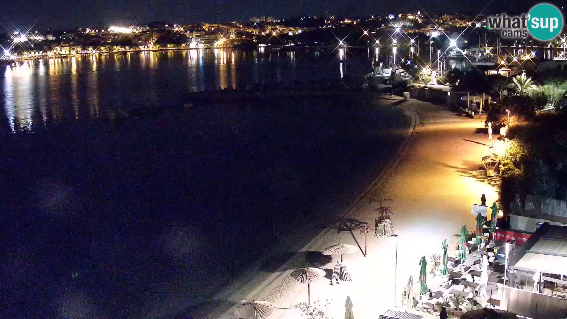 Spletna kamera Plaža Podstrana – Pogled v živo