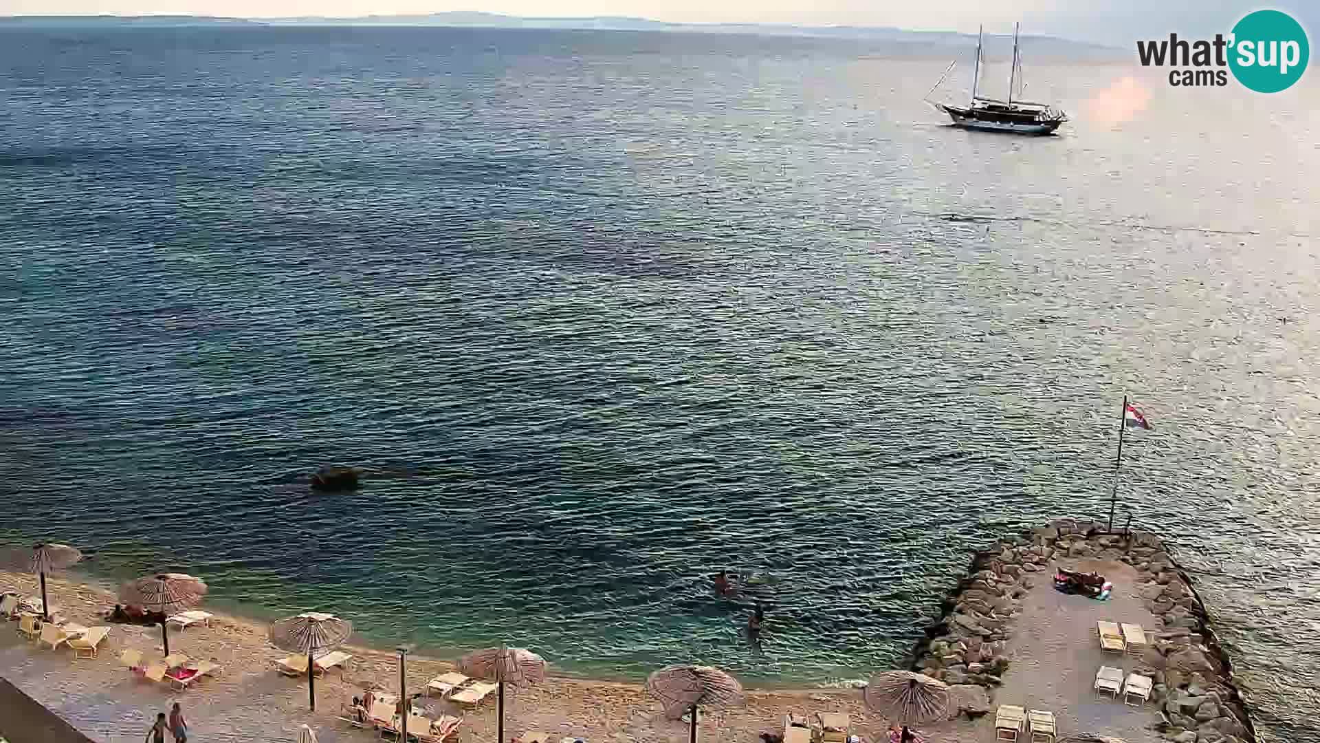 Webcam Spiaggia di Podstrana – Diretta dall’Hotel Split