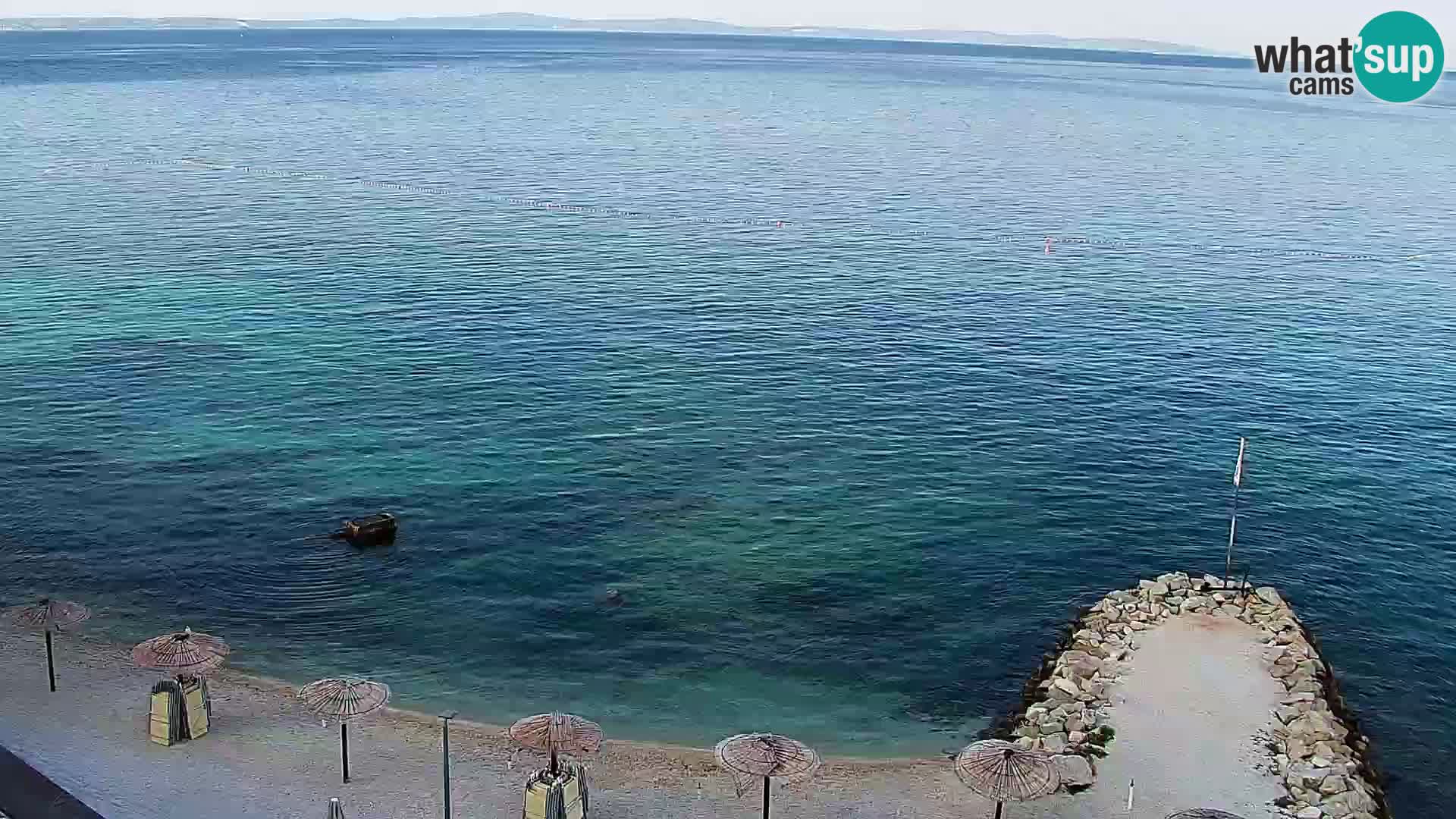 Podstrana Beach Webcam – Live View from Hotel Split