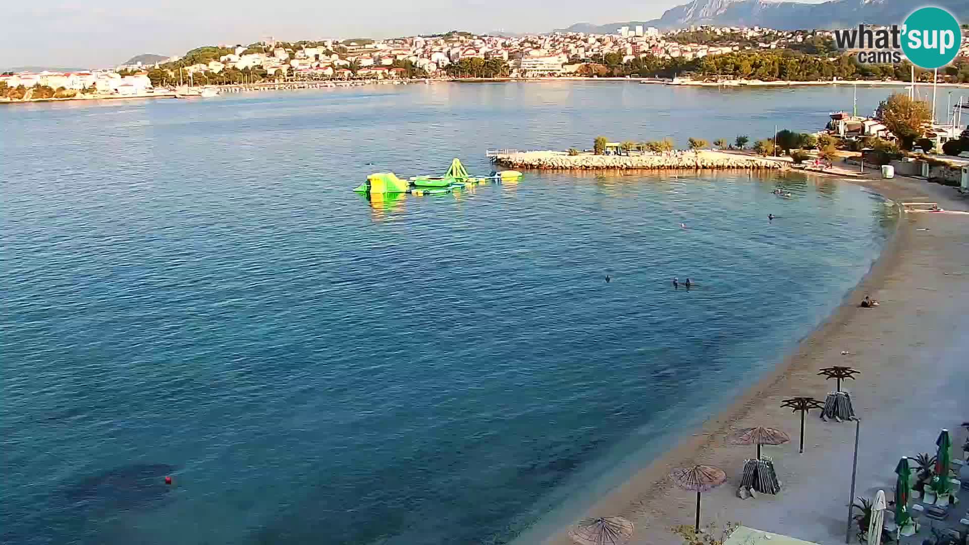 Webcam Playa de Podstrana – Vista en directo desde Hotel Split