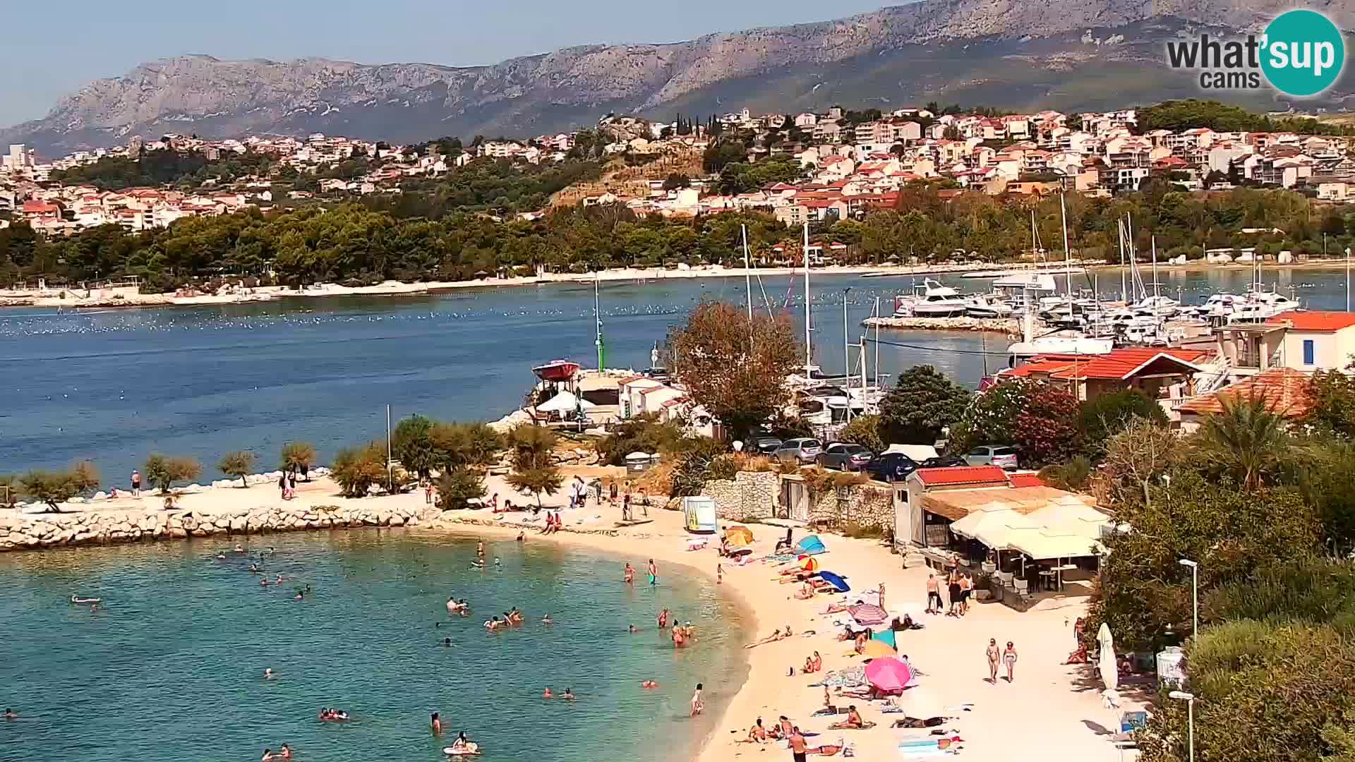 Podstrana Beach Webcam – Live View from Hotel Split