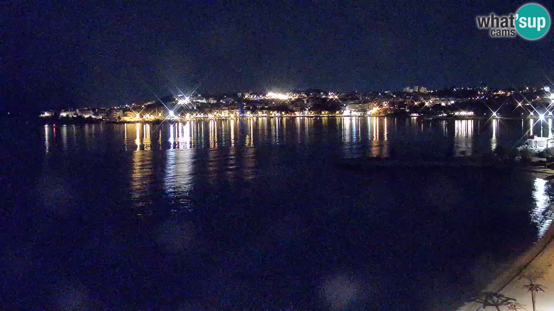 Webcam plage de Podstrana – Vue en direct depuis Hotel Split