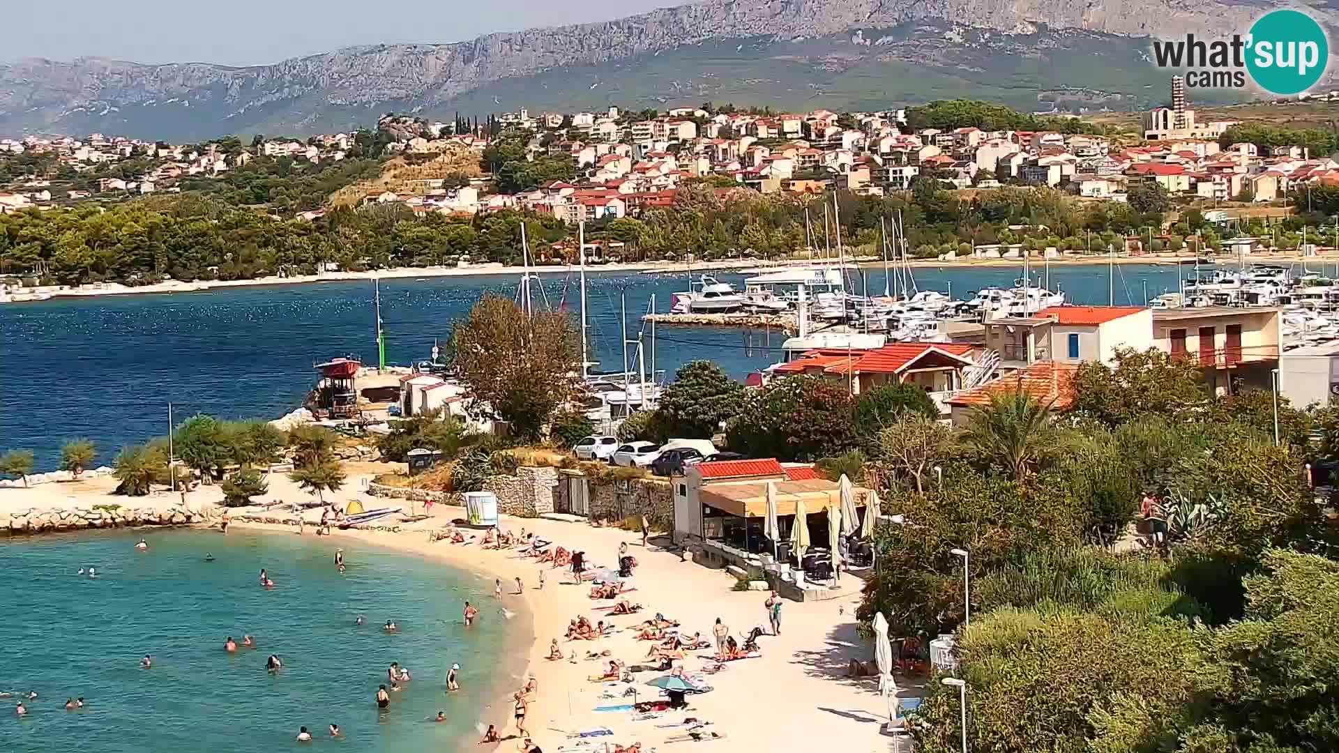 Podstrana Beach Webcam – Live View from Hotel Split