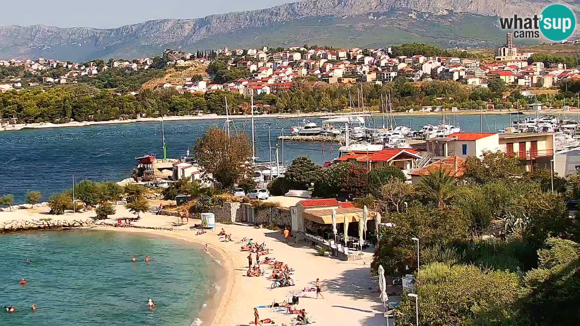 Podstrana Beach Webcam – Live View from Hotel Split