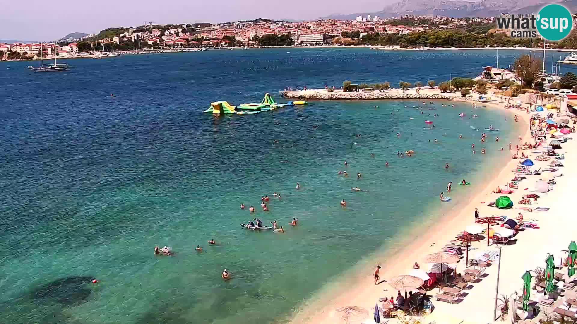 Webcam Playa de Podstrana – Vista en directo desde Hotel Split