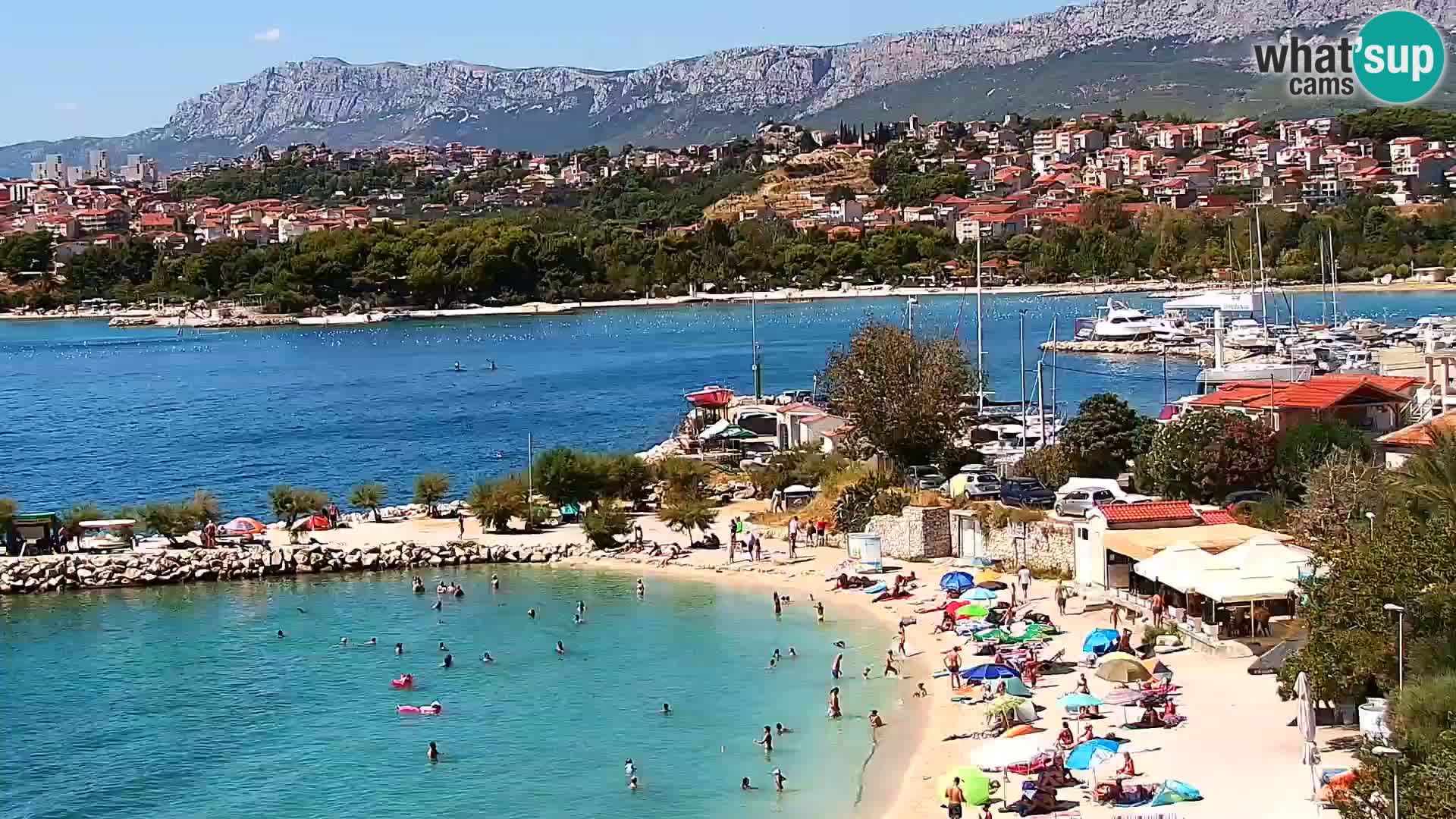 Podstrana Beach Webcam – Live View from Hotel Split