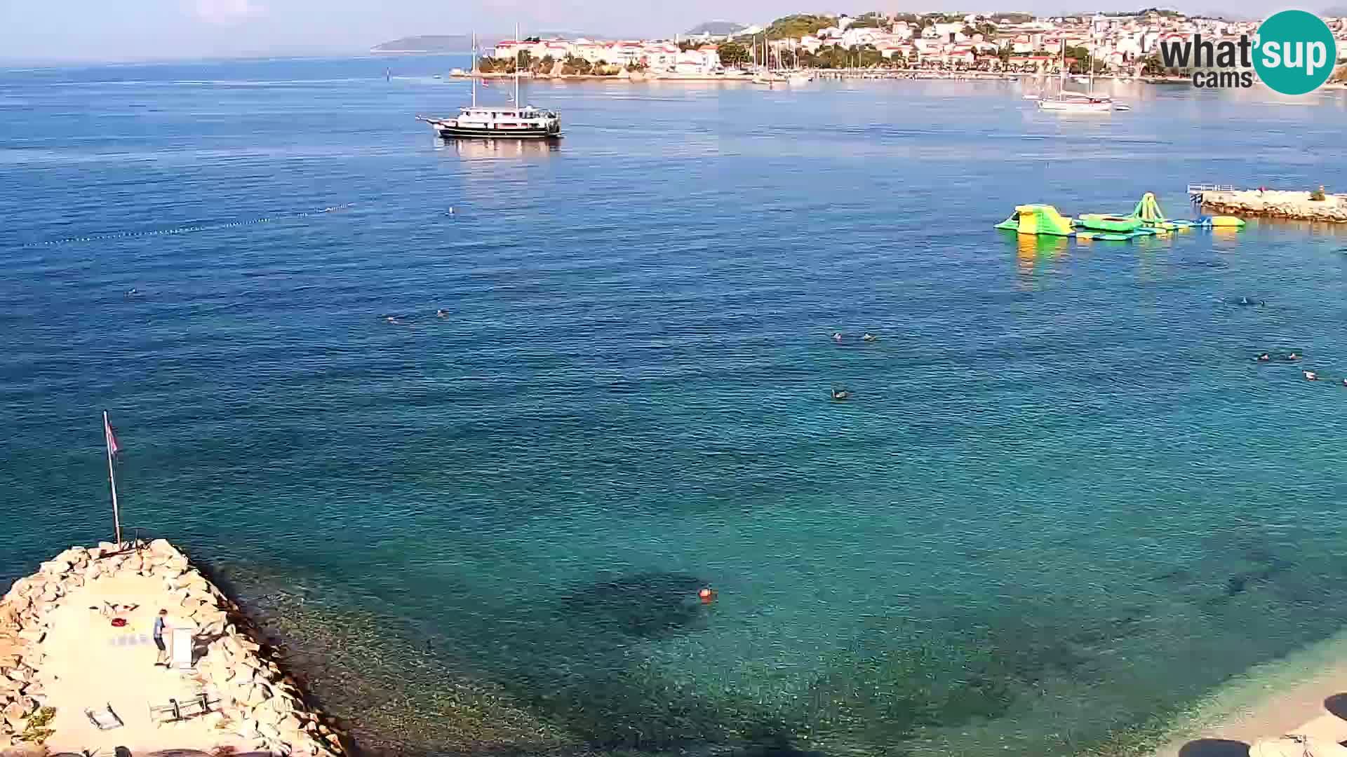 Webcam plage de Podstrana – Vue en direct depuis Hotel Split
