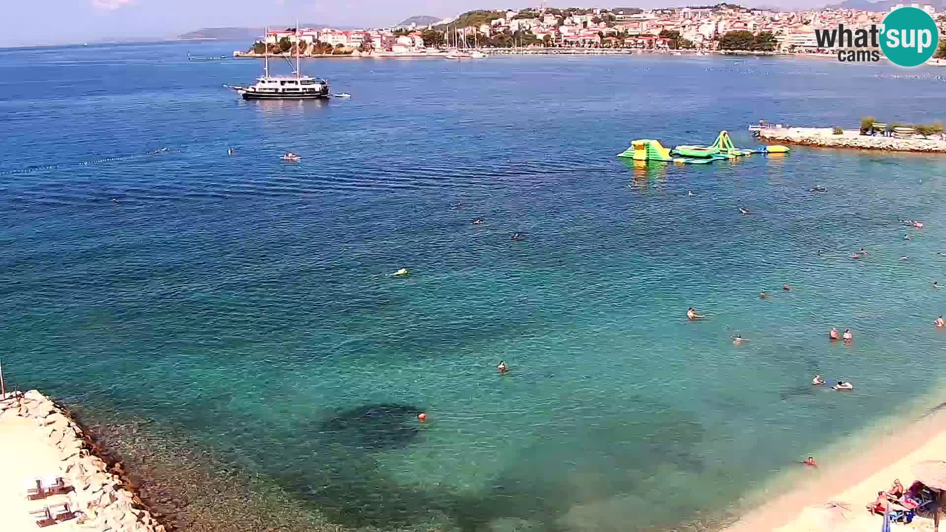 Webcam plage de Podstrana – Vue en direct depuis Hotel Split