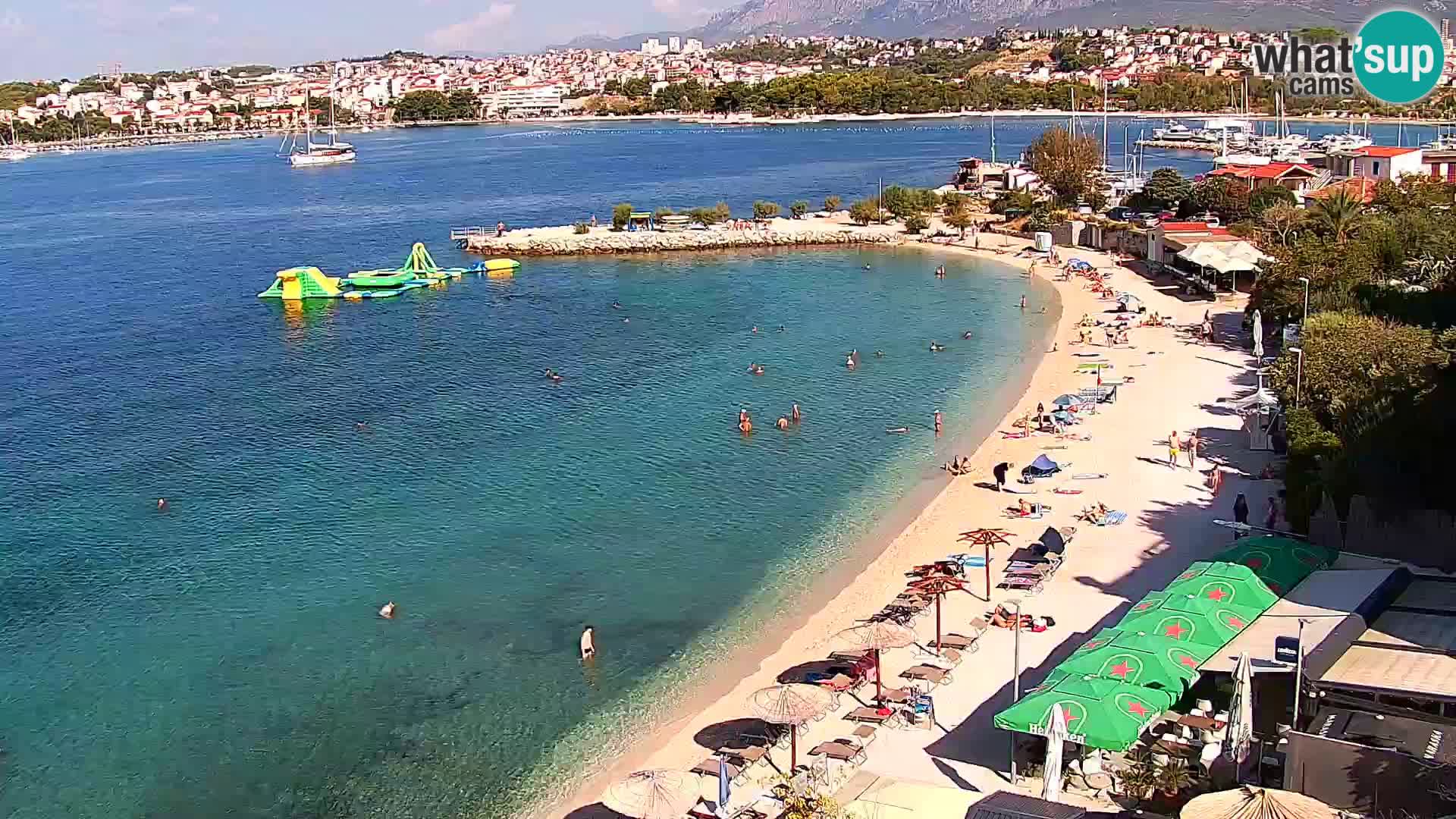 Podstrana Beach Webcam – Live View from Hotel Split