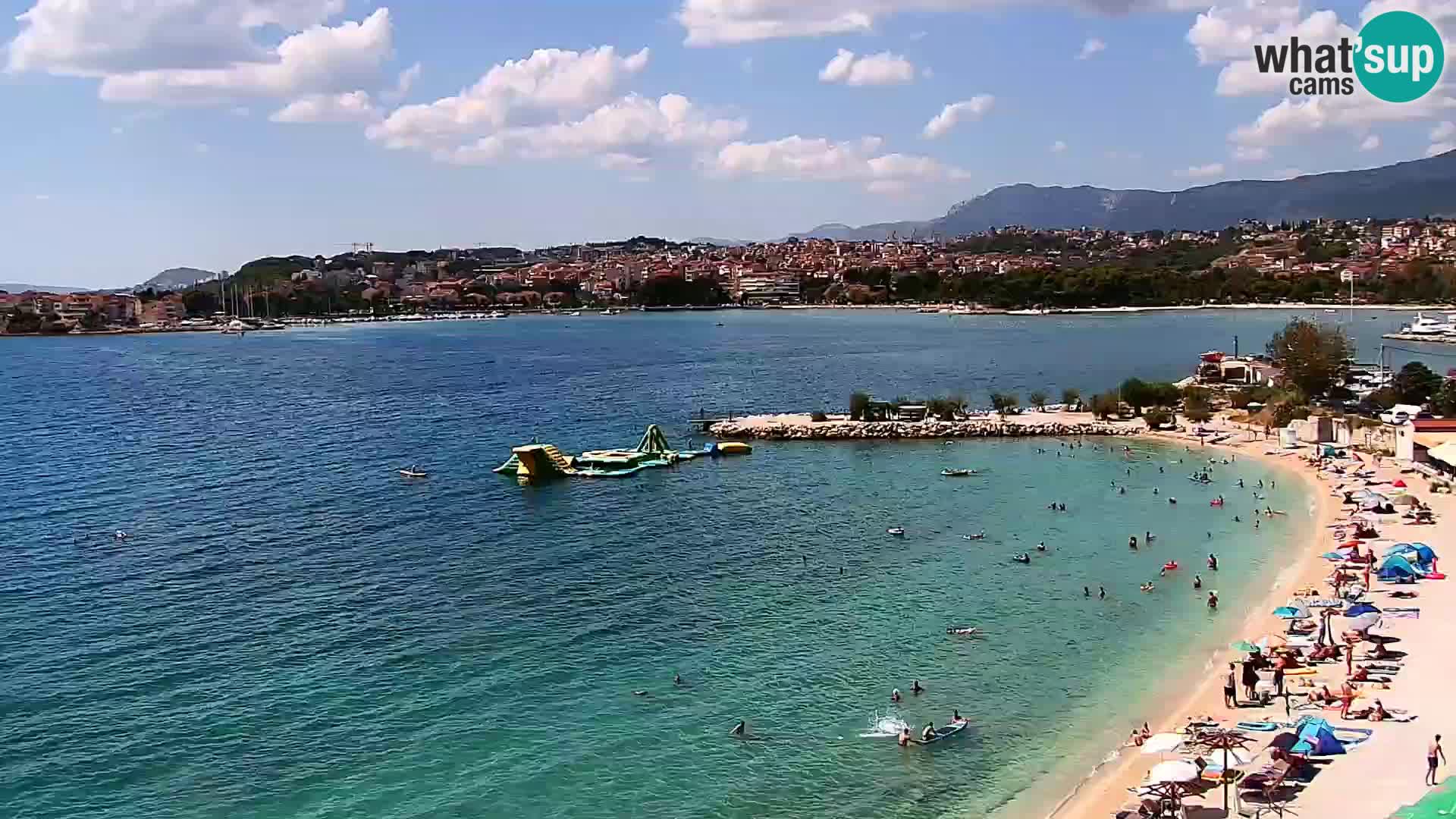 Web kamera Plaža Podstrana – Pogled uživo