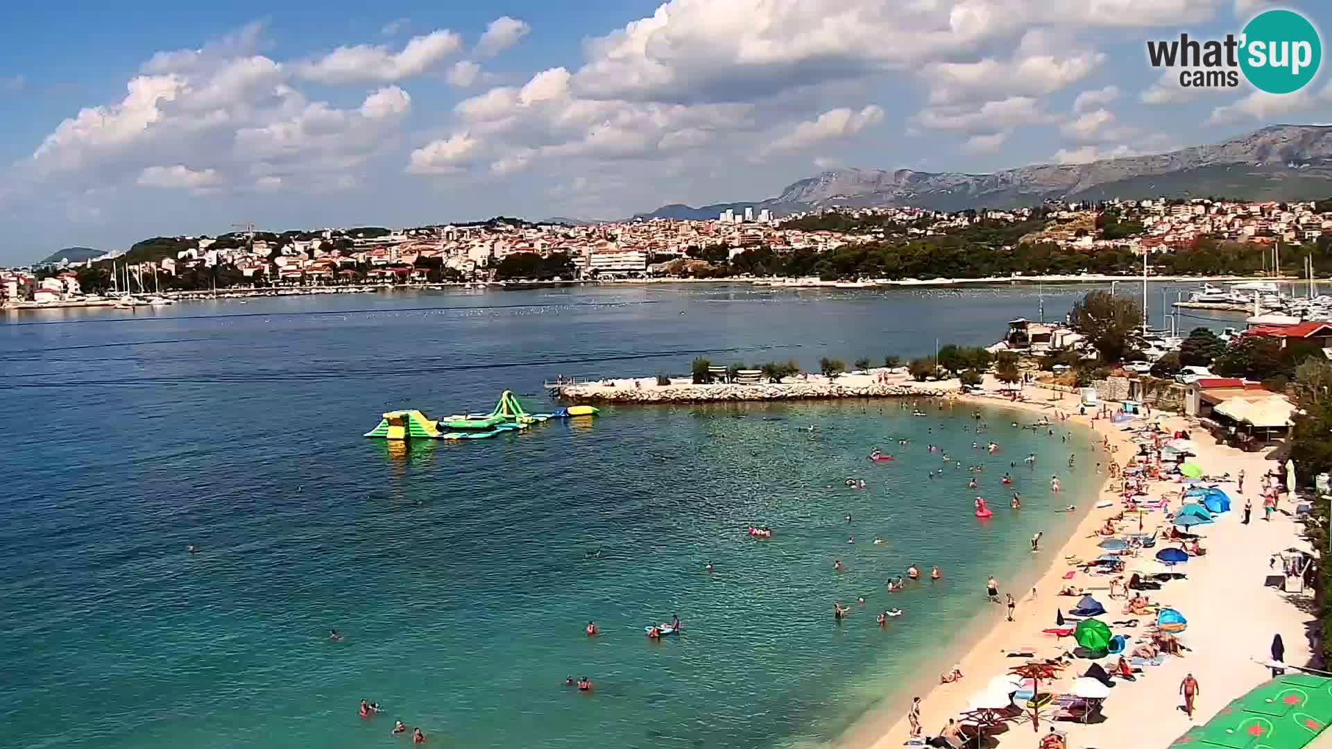 Podstrana Strand Webcam – Liveblick vom Hotel Split