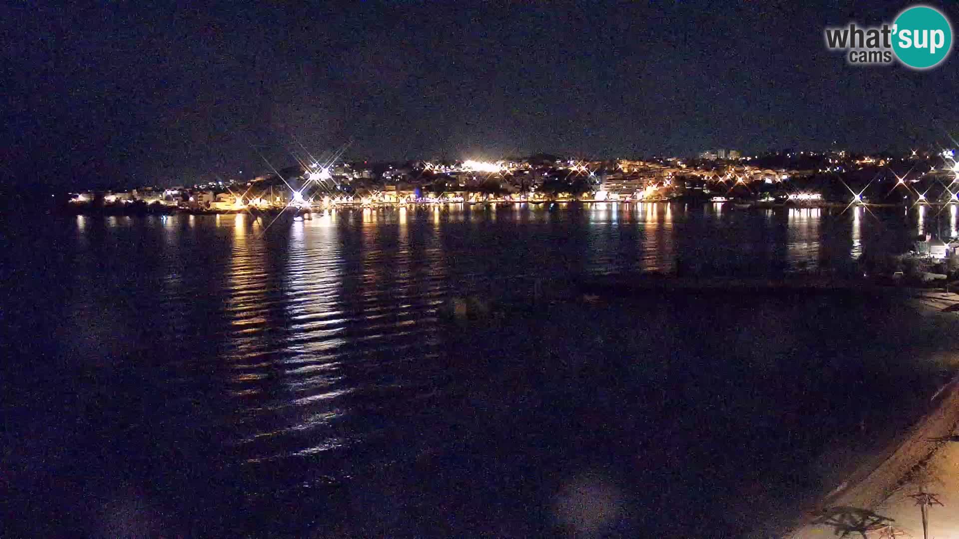 Webcam plage de Podstrana – Vue en direct depuis Hotel Split