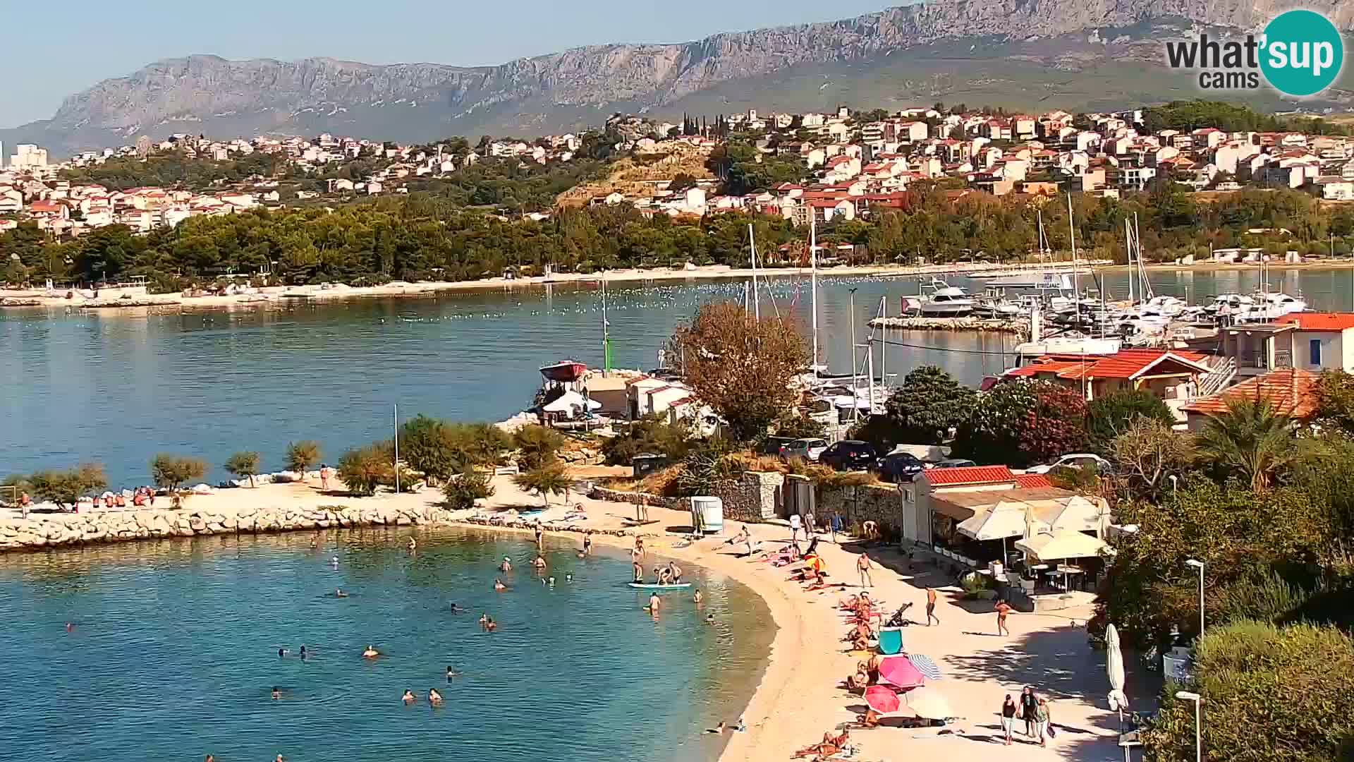Webcam Spiaggia di Podstrana – Diretta dall’Hotel Split