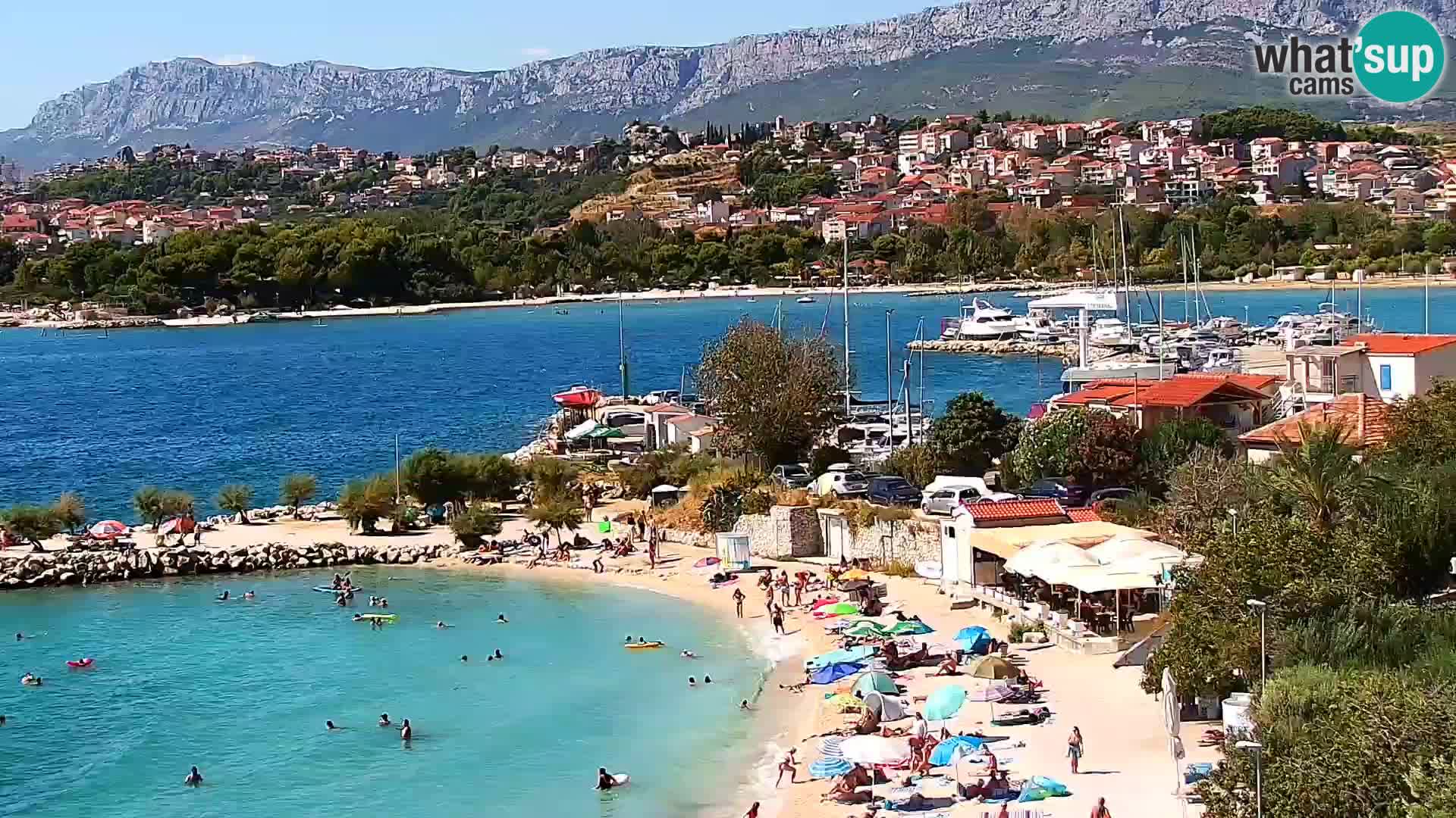 Podstrana Strand Webcam – Liveblick vom Hotel Split