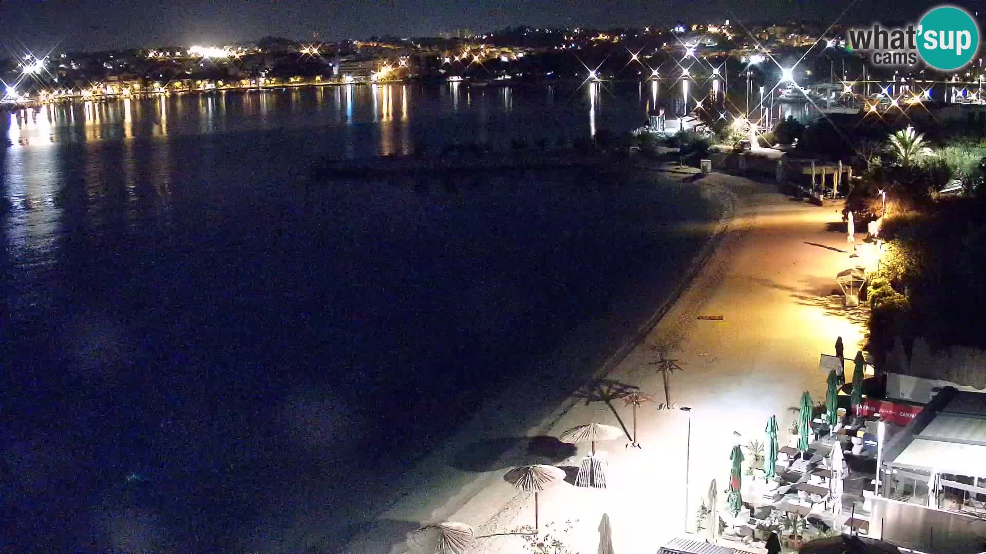 Webcam plage de Podstrana – Vue en direct depuis Hotel Split