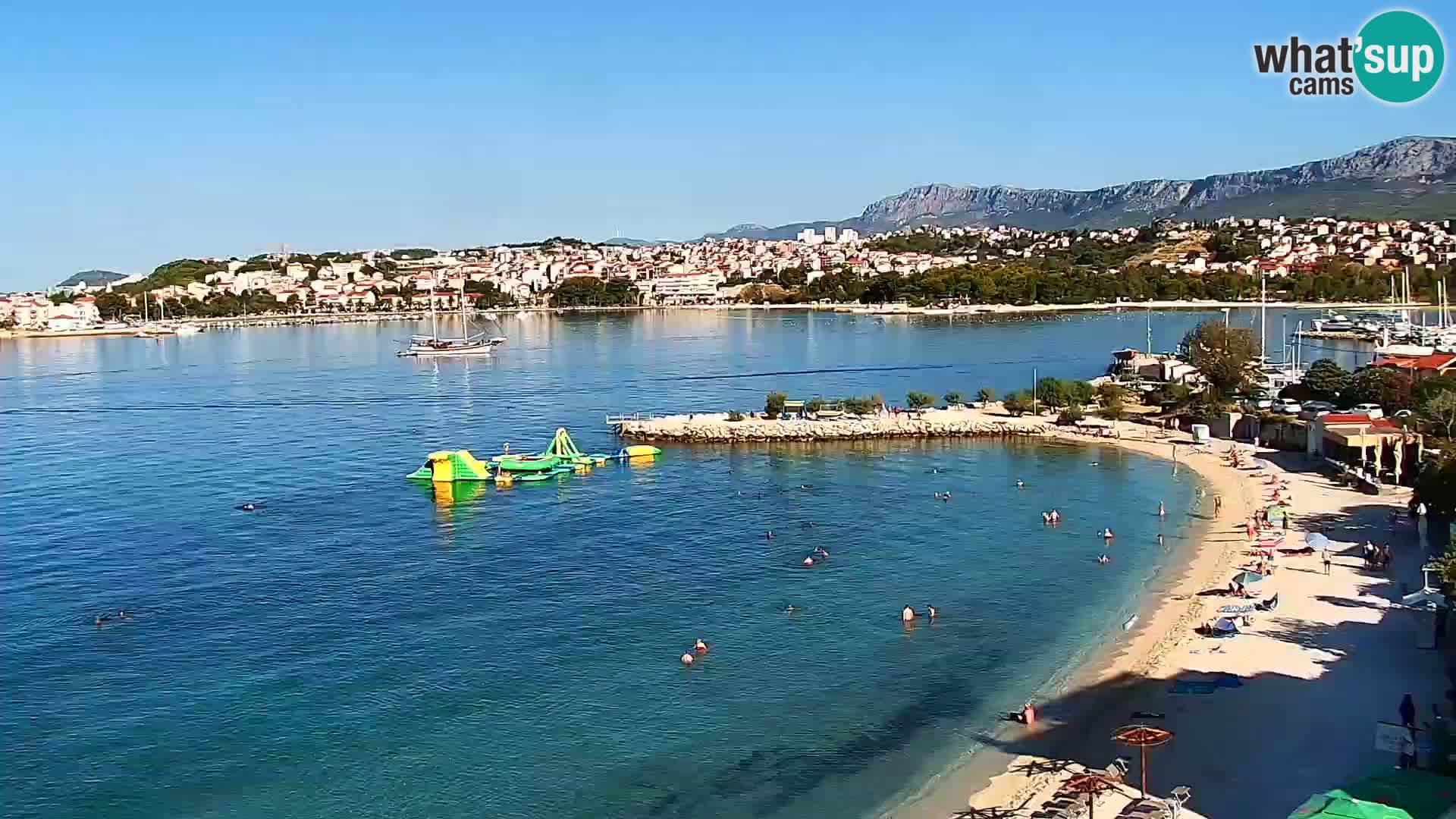 Webcam Spiaggia di Podstrana – Diretta dall’Hotel Split