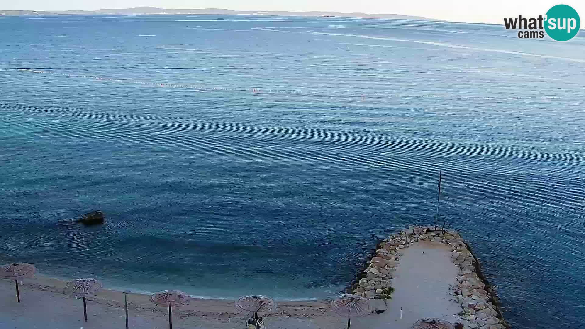 Podstrana Strand Webcam – Liveblick vom Hotel Split