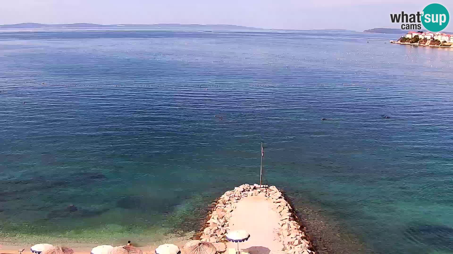 Podstrana Beach Webcam – Live View from Hotel Split