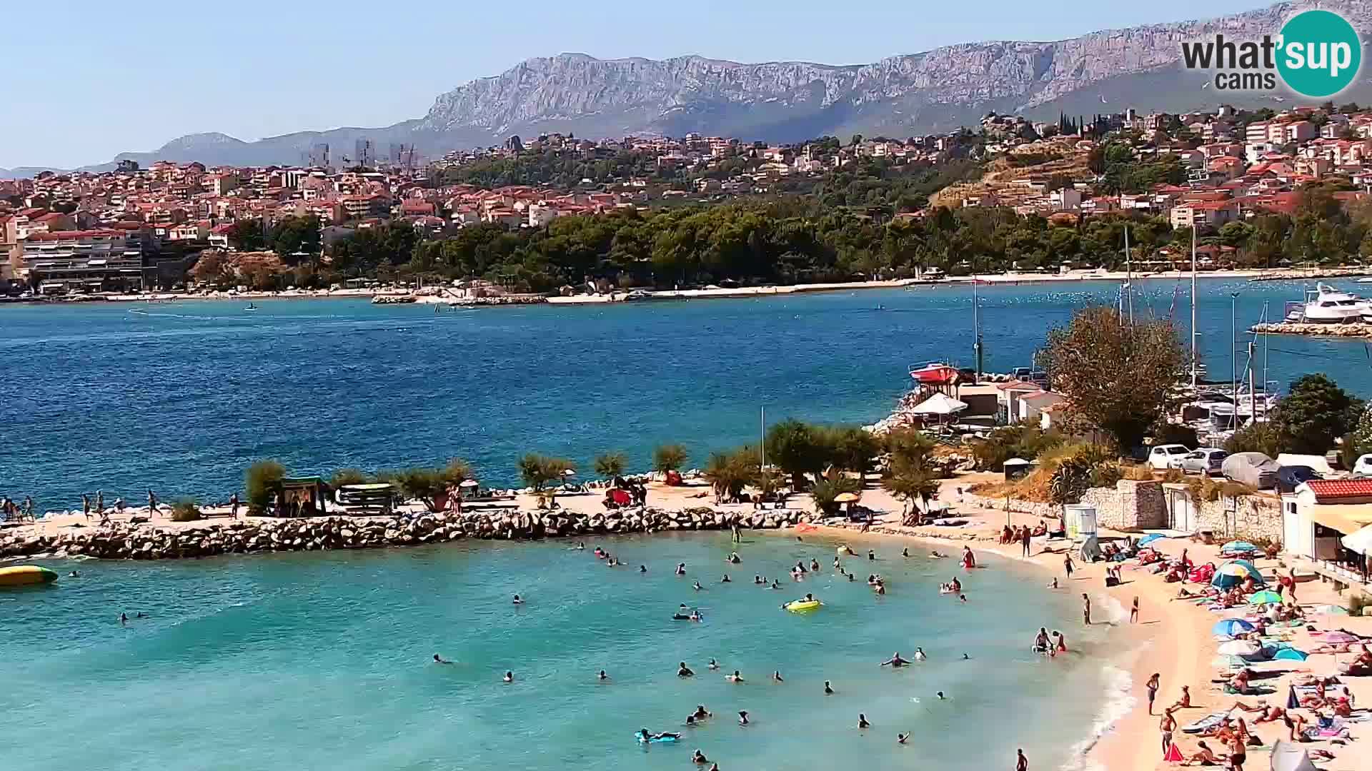 Podstrana Strand Webcam – Liveblick vom Hotel Split